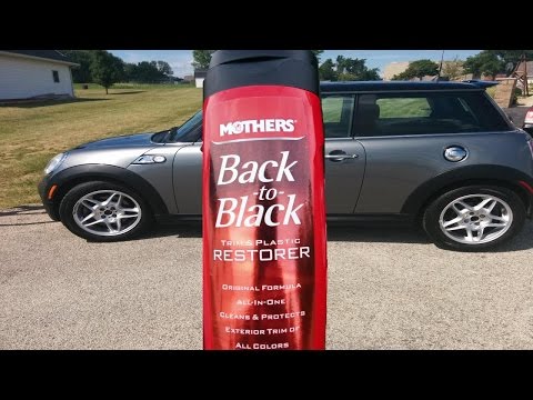 Mothers Back To Black Trim & Plastic Restorer Test/Review