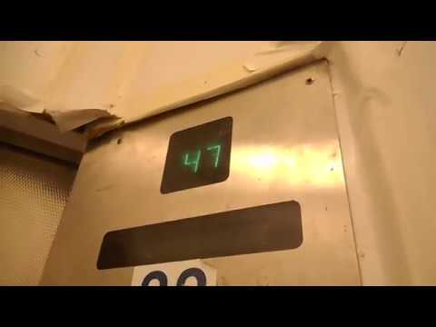 EPIC WIN! SUPER EPIC Otis Series 1 high rise lifts at AXA Tower