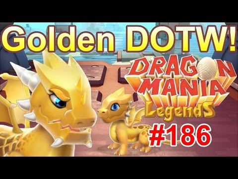 Dungeon Fights + Golden Dragon of the Week! - Dragon Mania Legends #186