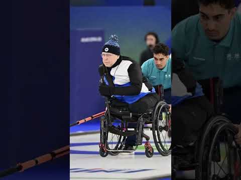 Кто-то СПЁР Камни для Керлинга на ПАРАЛИМПИАДЕ
