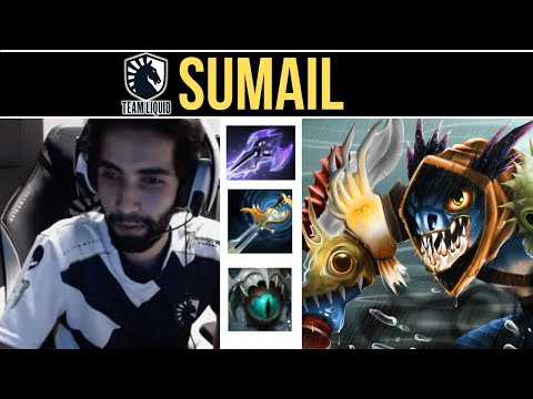 LIQUID.SUMAIL SLARK WITH MAGE SLAYER - DOTA2 7.29 GAMEPLAY