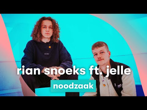 MNM LIVE: Rian Snoeks Ft. Jelle - Noodzaak || MNM R&Beats