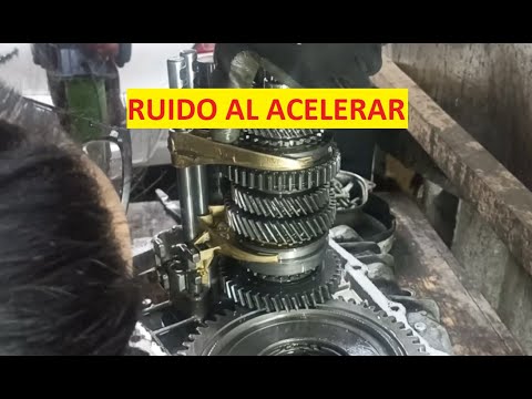 RENAULT gearbox problem: noise when accelerating. What could it be? Pinions, gears, bearings, dif...