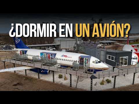 Air Damasco: el increíble hotel dentro de un avión de la Guerra de Malvinas
