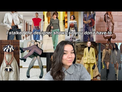 2025 fall trend predictions & what I'm liking rn