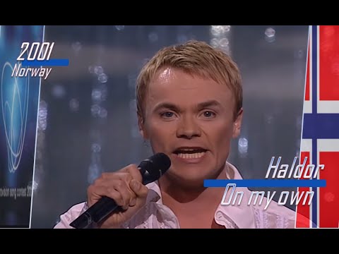 eurovision 2001 Norway 🇳🇴 Haldor - On my own ᴴᴰ