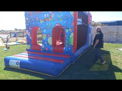 Fun Run Bouncy Castle-Bounce House Set-up