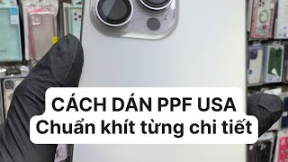 Cách dán PPF USA chuẩn khít tại H2shop - Sỉ chỉ 2X - 0785079292