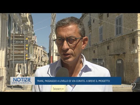 Trani, passaggio a livello di via Corato. A breve il progetto