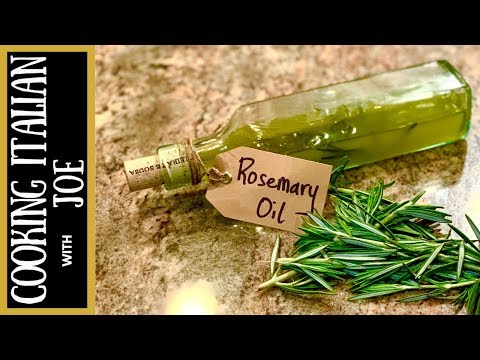 Rosemary Infused Olive Oil | Cooking Italian with Joe
