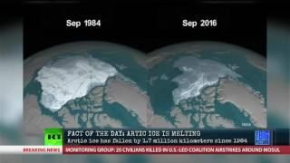 Wow! The Difference Between the Arctic Ice Cap is 1984 & Now