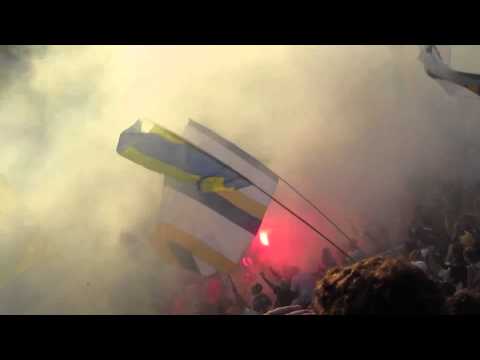 "Recibimiento Rosario Central - San Martín San Juan" Barra: Los Guerreros &bull; Club: Rosario Central