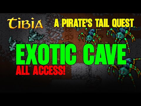 ACCESS TO EXOTIC SPIDERS - WHAT AND HOW - TIBIA - A Pirate's Tail Quest