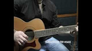 Video thumbnail for Guitarra acústica electrificada Tanglewood TW145 ASC by SINERGIA MUSIC