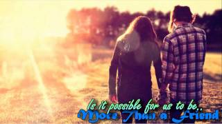 More than a friend - Stevie Hoang