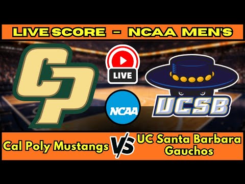 🔴 LIVE: Cal Poly at UC Santa Barbara | NCAA Men's Basketball Scoreboard | Blue-Green Rivalry  Jan 22