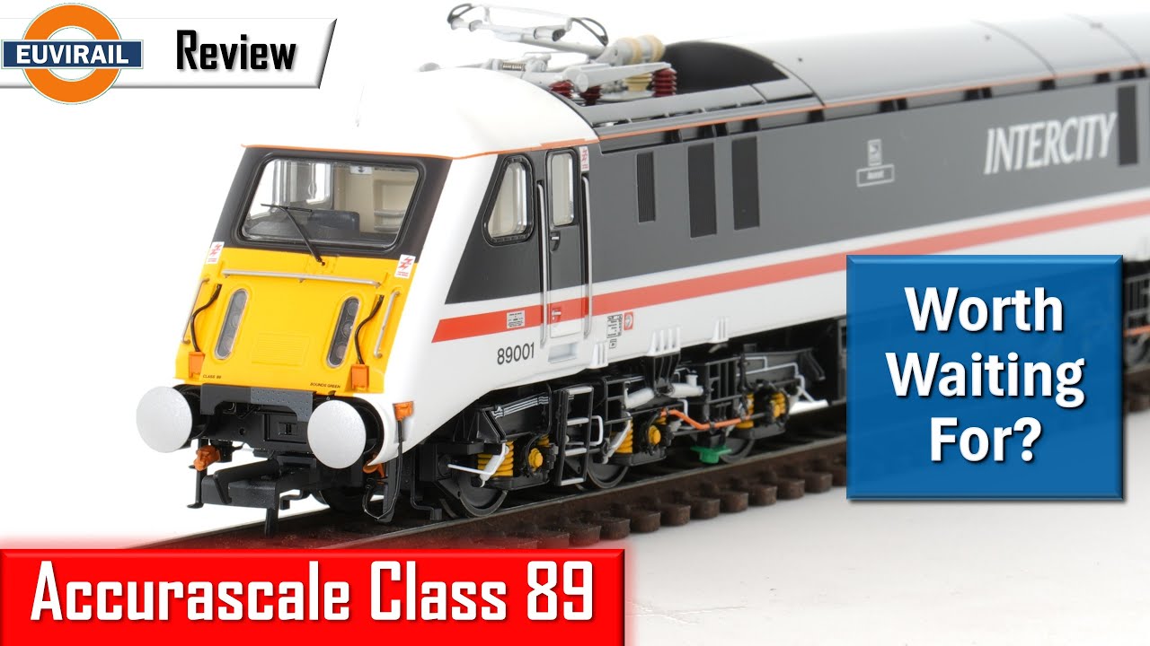 Review: Accurascale Class 89 89001 InterCity Swallow Livery DCC Sound Fitted