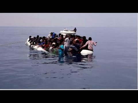 Migrant arrivals in Italy fell by a third in 2017