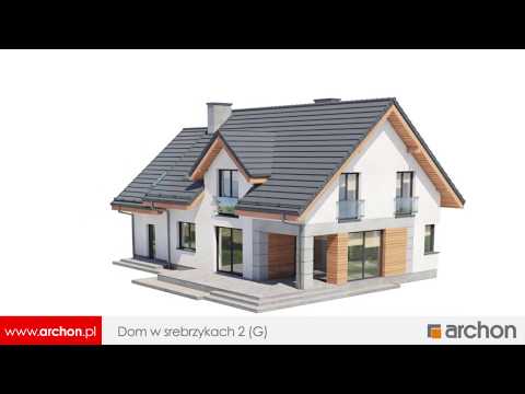 Dom w srebrzykach 2 (G) - Przestronny dom z bardzo funkcjonalnym wnętrzem I ARCHON+ Projekty Domów