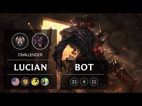 Lucian ADC vs Vayne - NA Challenger Patch 9.1