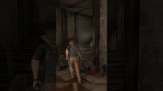 Break the wall with a cylinder and reach a secret place #uncharted4 #gamingshorts #youtubeshorts