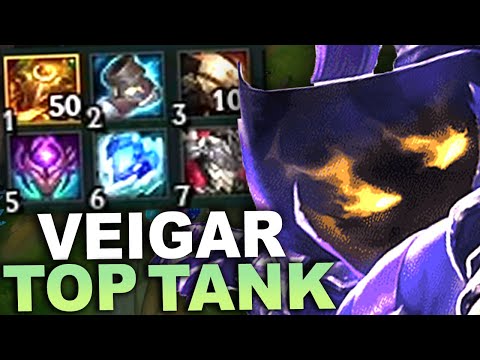 VEIGAR FULL TANK AINDA FUNCIONA ? NOVO META VEIGAR TOP FULL TANK CONTRA RIVEN GAMEPLAY