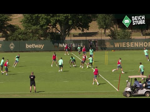 Salifou getunnelt, Rüpel-Zetterer und ein starker Pieper - so lief das erste Werder-Bremen-Training!