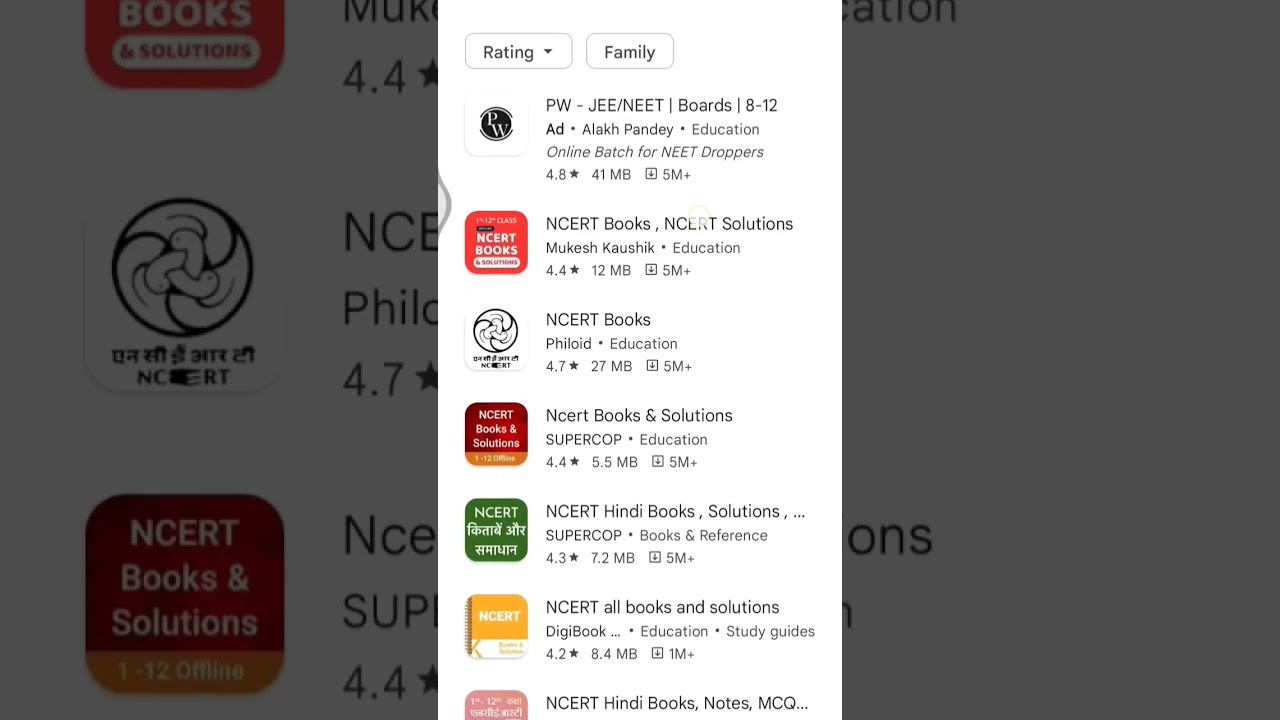 NCERT Books at one app