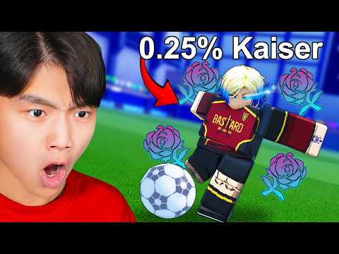 Den 0,25 % Kaiser in Blue Lock Rivals freischalten