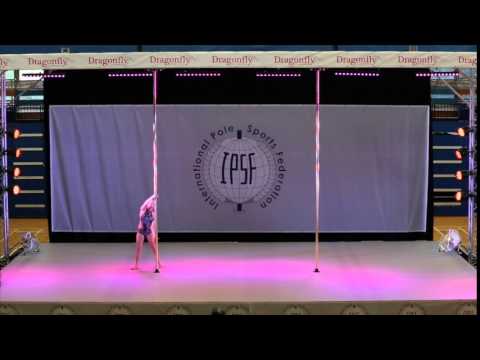 Elizaveta Shevtsova - WINNER - Novice  - World Pole Sports Championships 2015 Finals