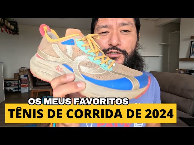 Meus tênis de corrida favoritos de 2024