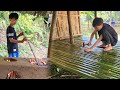 TIMELAPSE Survival Skills Of An Orphan Boy In The Wilderness Daily Life Of A Poor Boy