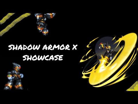Shadow Armor X Showcase (Rockman X dive).