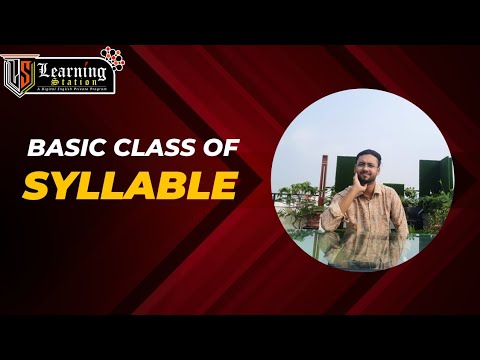 Mastering Syllables A Beginner's Guide to Sound Structure 📚