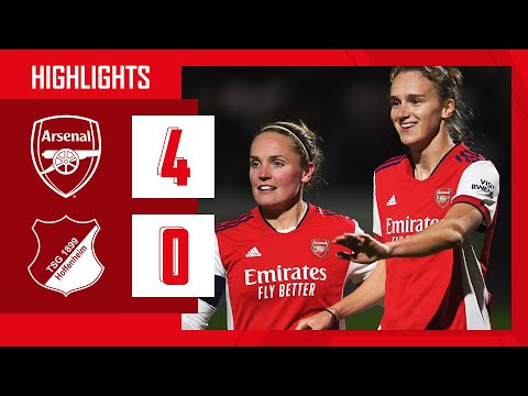 HIGHLIGHTS | Arsenal vs Hoffenheim (4-0) | Champions League | Little, Heath, Miedema, Williamson