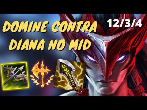 MONO YONE MOSTRA COMO DOMINAR DIANA NO MID! - YONE VS DIANA - LEAGUE OF LEGENDS