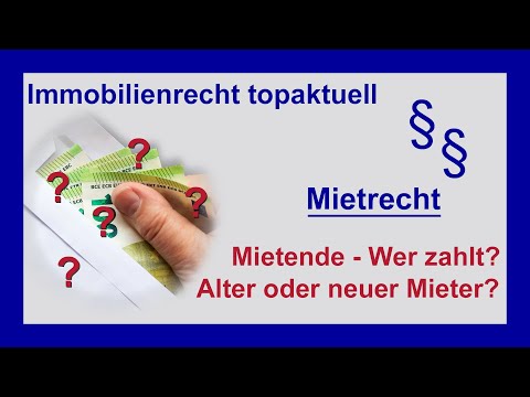 Mietvertragsende: Wer muss die Miete zahlen? | Tutorial