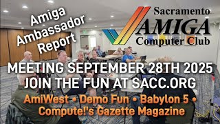 🚀 Amiga Ambassador Report – September SACC Meeting + AmiWest Updates 🚀