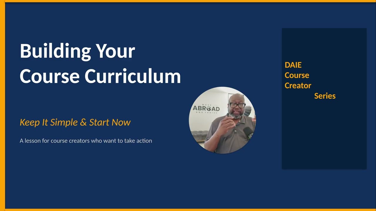 7-Steps to Building Your Course Curriculum
