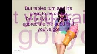 Katy Perry - That&#39;s More Like It (Lyrics)