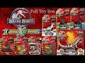 Jurassic Park 3 CamoXtreme Full Toy Line Review Rare Vintage Jurassic Park Toy Line