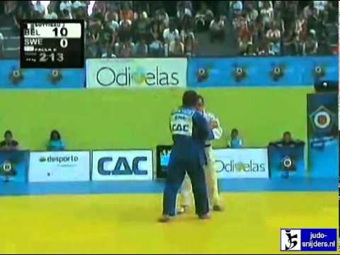 Judo 2012 World Cup Lisbon Men: Bottieau (BEL) - Pacek (SWE) [-81kg]