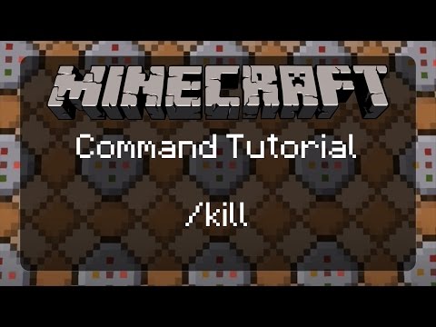 Ultimate Minecraft Command Tutorial - Mastering /kill & Position Selectors | 1.11.2