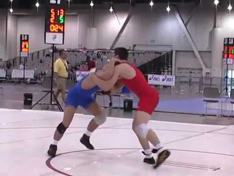 66kg Brent Metcalf vs Mitch Smith - 2006 Fila Junior