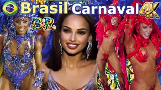 🇧🇷 4k 2024 Musas Especial, Viradouro Campeã Duda Almeida Bellinha, Carnaval Rio Janeiro Samba Brazil