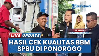 Merespons Keluhan Motor Brebet di Jatim usai Isi Pertalite, Polres Ponorogo Cek Kualitas BBM SPBU