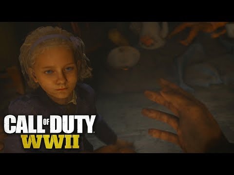 Call of Duty WW2 - Finding and Saving Anna (Gameplay + Cutscene)