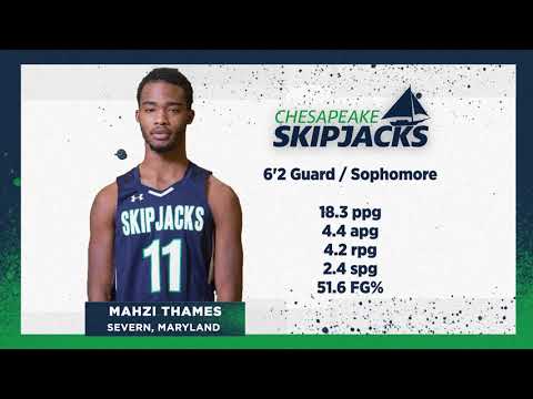 Mahzi Thames - 2022 2nd Semester Highlights - Chesapeake College (MD)