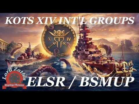 ELSR v BSMUP International Finals Groups Stage Crash Zone Alpha World of Warships