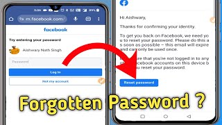 How to Reset or Recover Facebook Password if Forgotten 2023 | without email & phone number recover